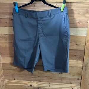 Nike Men's Charcoal Flat Front Shorts